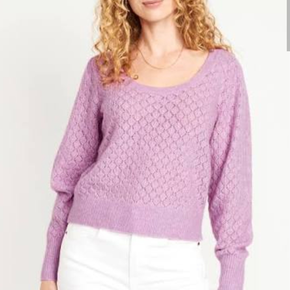 NWT Old Navy Pointelle Sweater